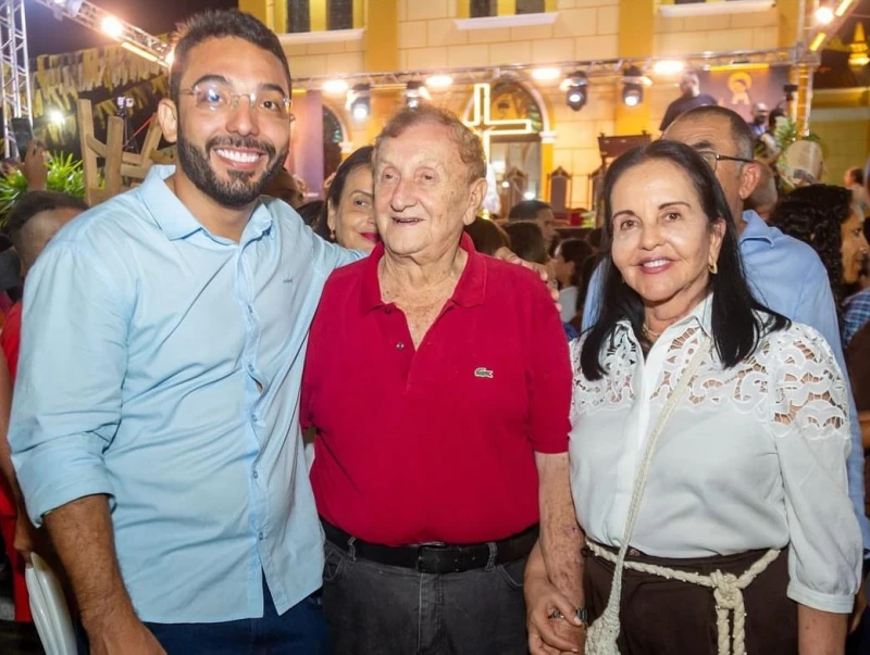 Francisco Emanuel, Mão Santa e Adalgisa Moraes Souza