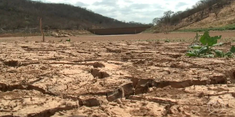 Quase metade do estado do Piauí está em alerta por causa da seca — Foto: Reprodução