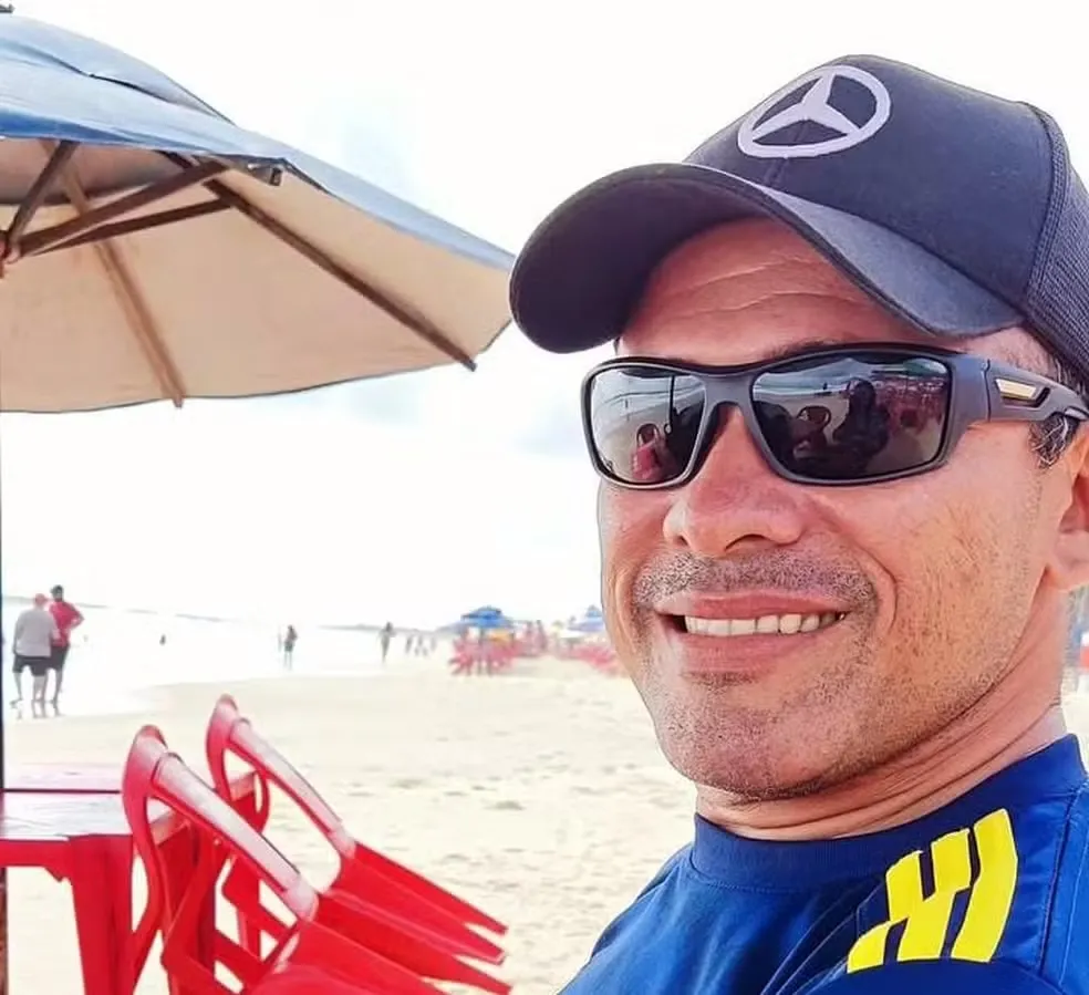 Sargento Antônio Elenilton Araújo Galvão, de 47 anos, foi morto a tiros na tarde deste sábado (26) — Foto: Reprodução