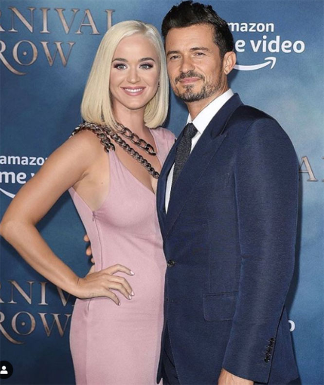 Katy Perry e Orlando Bloom adiam casamento por causa de coronavírus 