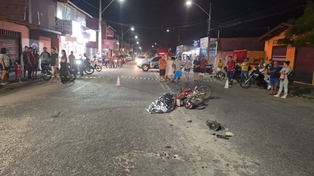 Acidente vitimou pastor em Parnaíba (Foto: PM-PI)