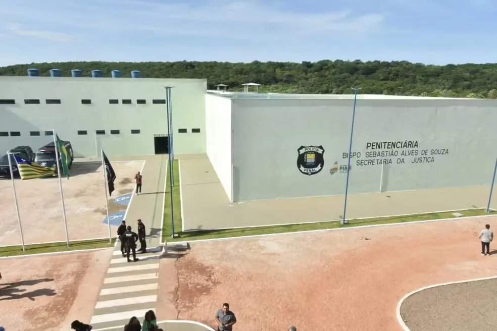 Nova penitenciária é inaugurada em Buriti dos Lopes, Norte do Piauí — Foto: Divulgação/Ccom