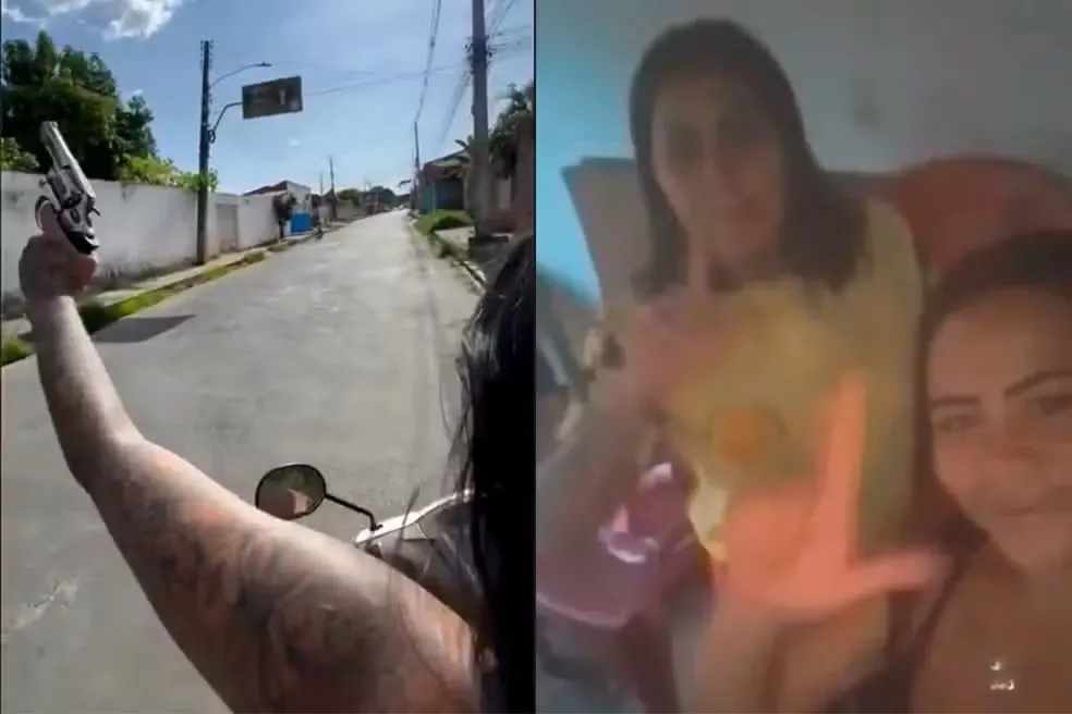 Influenciadoras suspeitas de promover facções são indiciadas pela polícia — Foto: Divulgação/SSP-PI