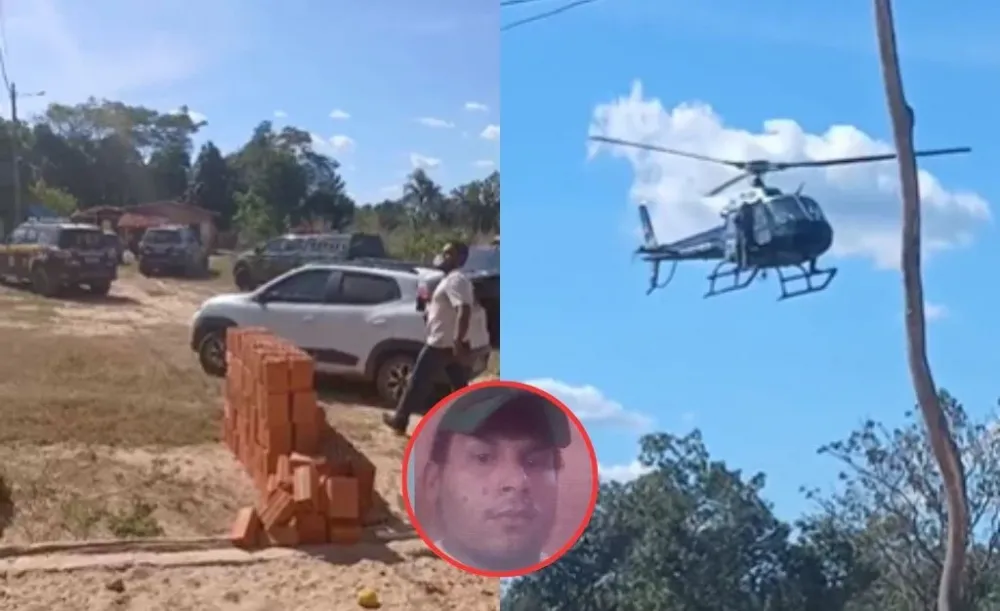 Suspeito de matar delegado consegue fugir da PRF; helicóptero e canil ajudam nas buscas