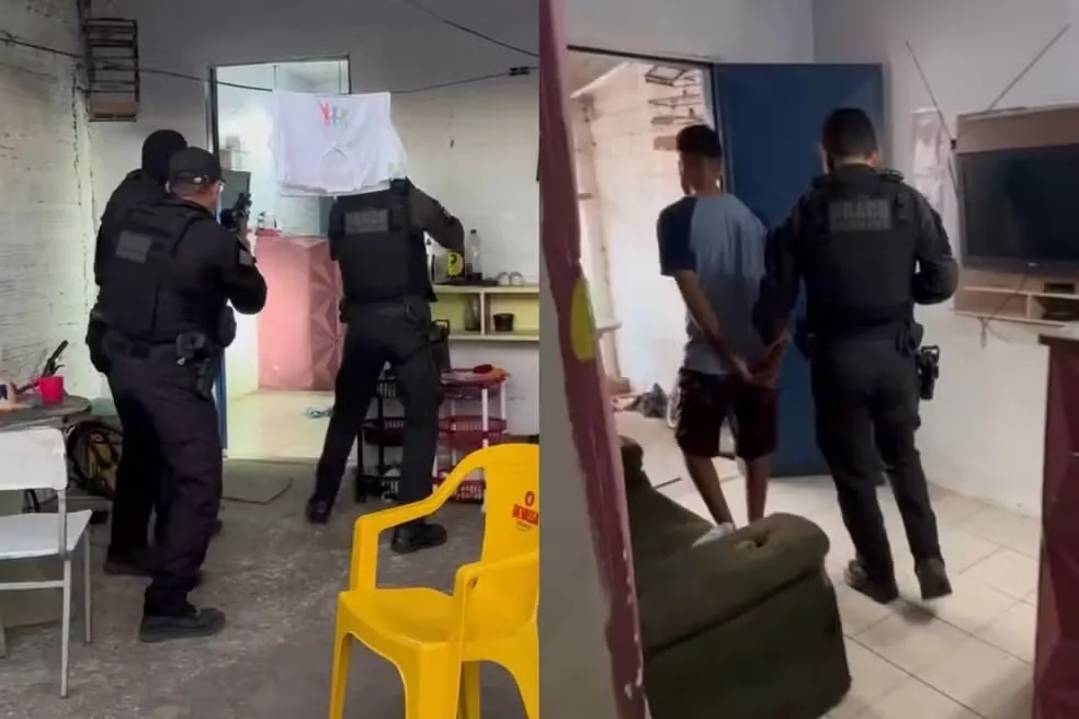 Polícia prende suspeitos de assaltar servidora do Tribunal de Justiça — Foto: Divulgação/SSP-PI