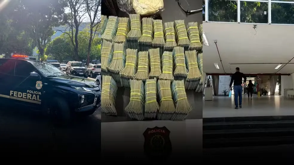 PF prende duas pessoas em operação contra fraudes em contratos milionários na saúde do Piauí — Foto: Divulgação/PF