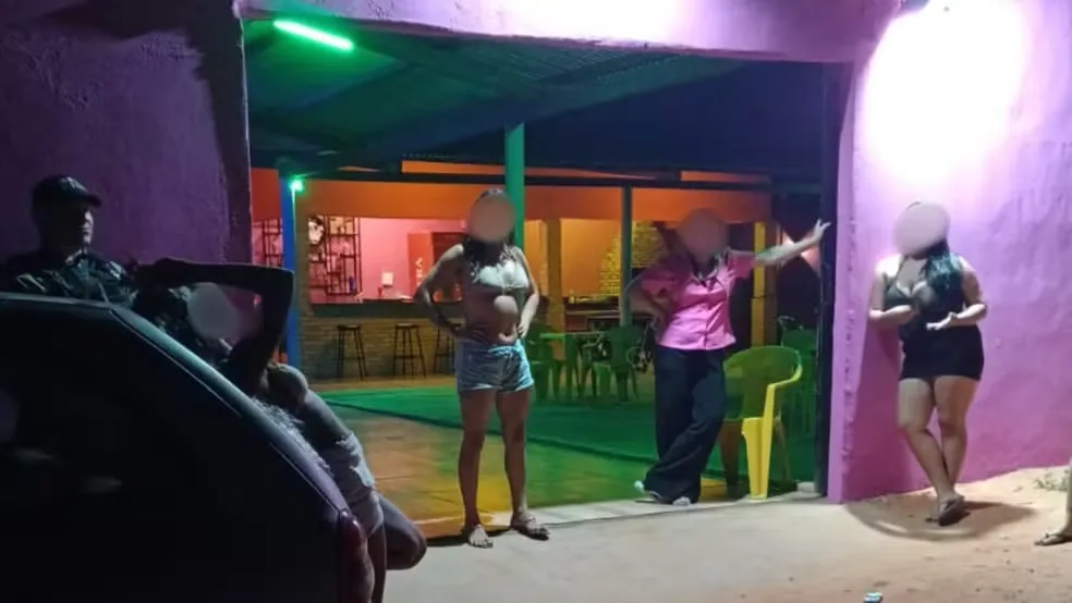 Adolescente de 15 anos é flagrada em situação de exploração sexual em casa de show no litoral do Piauí — Foto: Divulgação