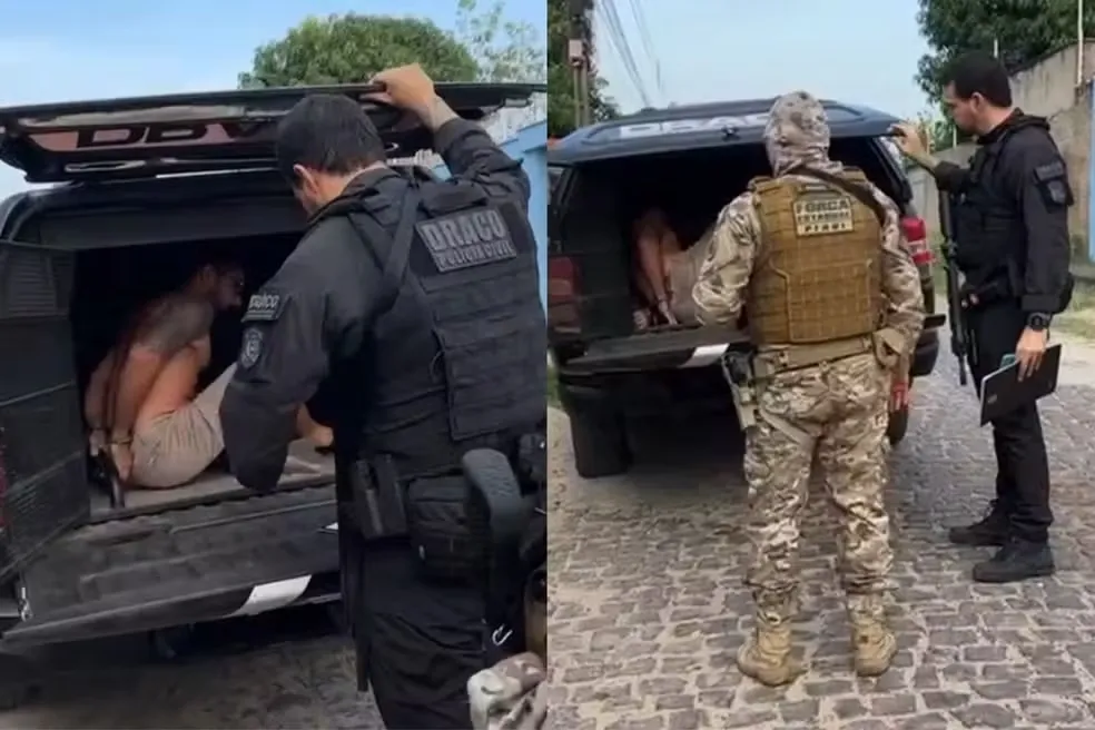 Suspeitos de roubar joias estimadas em R$ 1 milhão são presos durante operação — Foto: Divulgação/SSP-PI