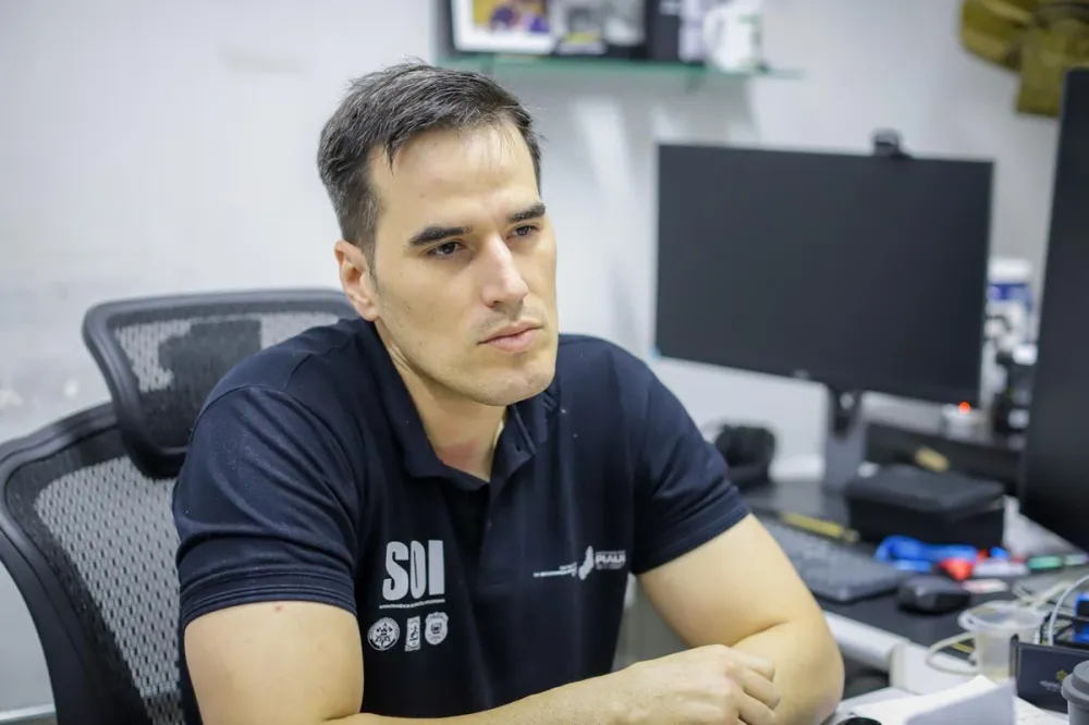 Delegado Matheus Zanatta | @ Lucas Dias