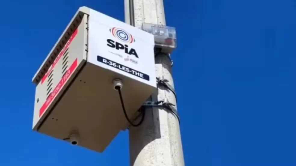 Sistema que reconhece ocorrências e aciona viaturas em tempo real é lançado em Teresina; mais de 1 mil câmeras instaladas — Foto: Divulgação