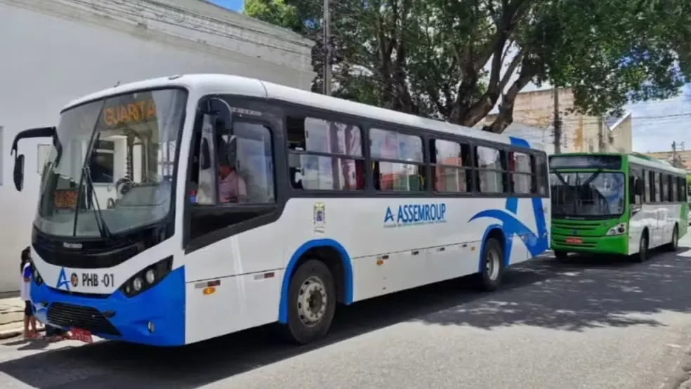 Ônibus em Parnaíba (Foto: Reprodução)