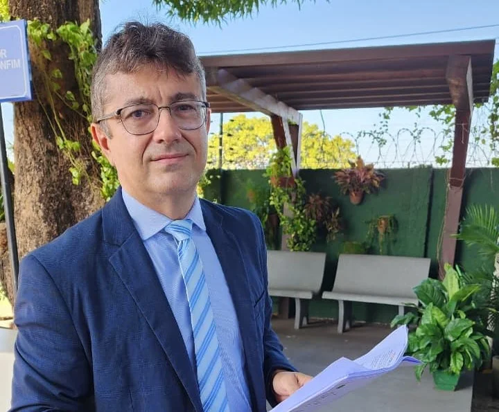 Promotor de Justiça, Marcelo Araújo (Foto: Marcos Teixeira)