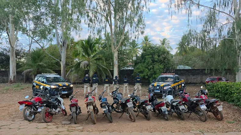 Operação da PRF no Piauí recupera 49 veículos, prende 15 e apreende 200 mil maços de cigarros