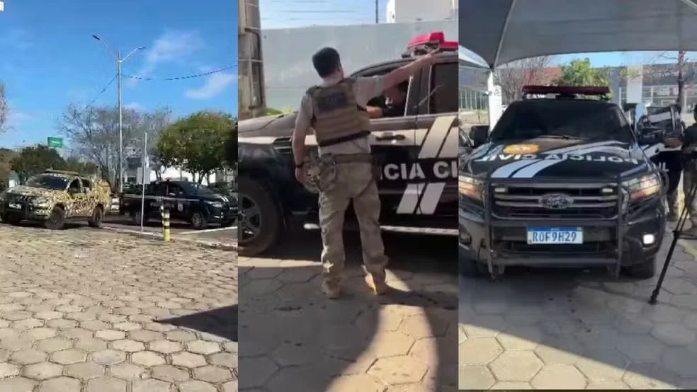 Grupo investigado por tráfico de drogas e organização criminosa é alvo de operação com a PF no PI e MA. (Foto: montagem / Sthefany Prado)