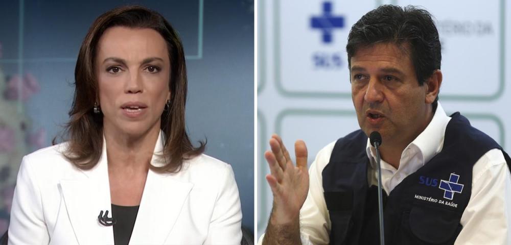 Globo diz que Mandetta critica imprensa para agradar Bolsonaro 