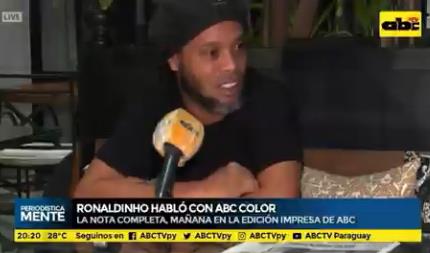 R10 rompe silêncio e dá 1ª entrevista após a prisão no Paraguai
