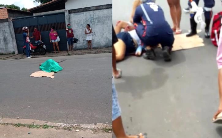 Mulher morre e filho fica gravemente ferido em acidente em THE