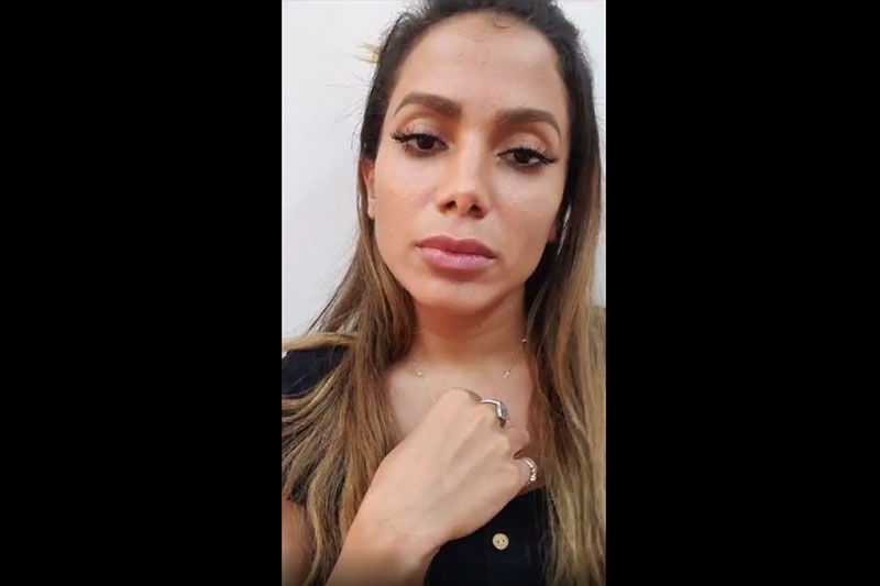  Anitta nega candidatura à Presidência, e diz que governo está 'ficando pior'
