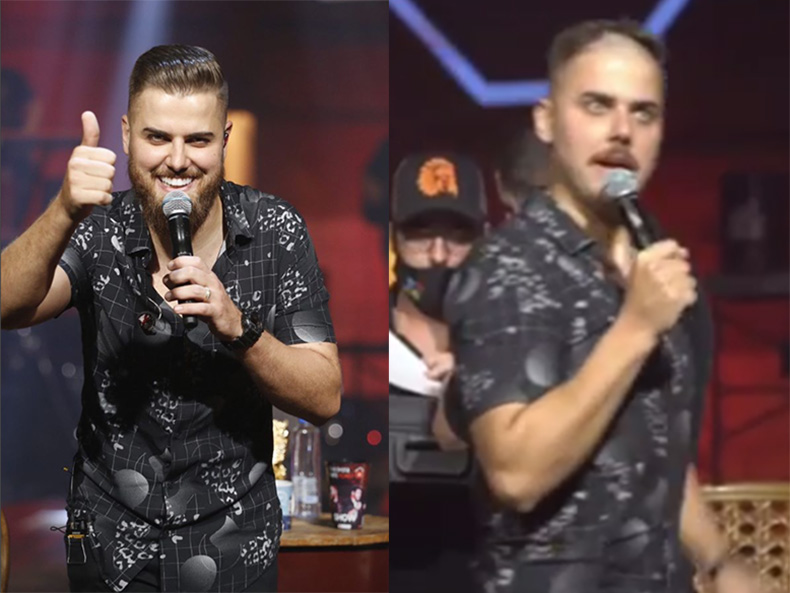  Zé Neto tem barba e cabelo raspados por Cristiano em segunda live da dupla 