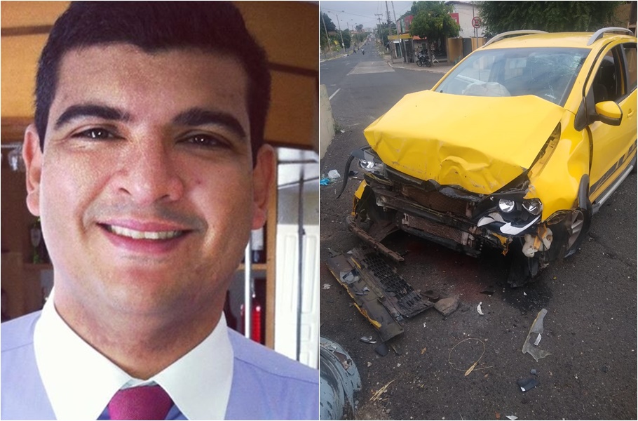 Advogado morre em acidente de carro na avenida Higino Cunha, em Teresina