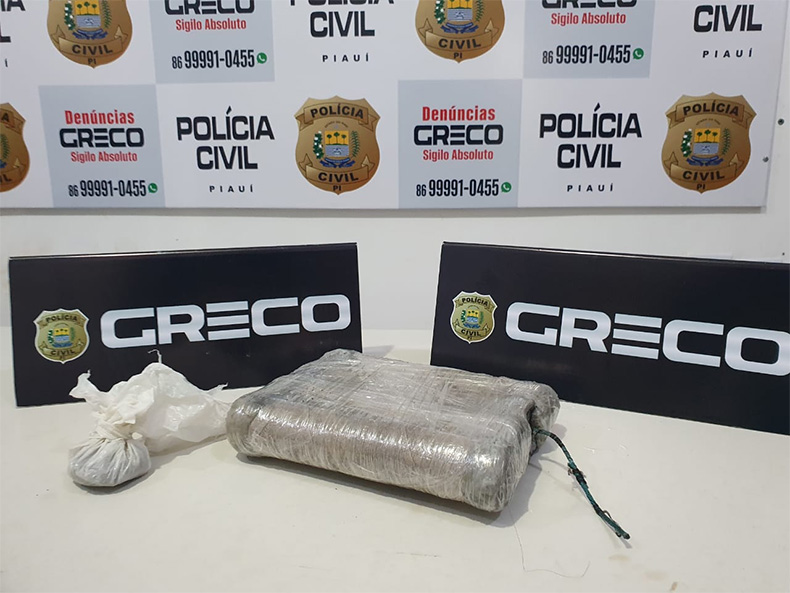 Greco apreende artefato explosivo durante buscas na zona Sul de Teresina 