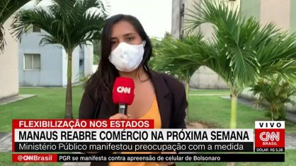 Repórter da CNN desmaia após reportagem em Manaus