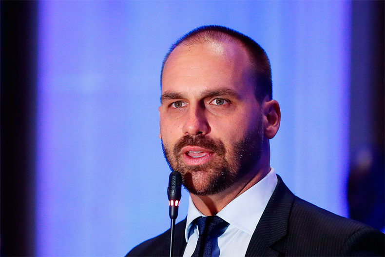  STF envia para PGR pedido de investigação de Eduardo Bolsonaro 