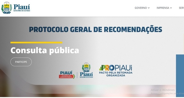 Maioria da população é favorável à retomada das atividades não essenciais no Piauí