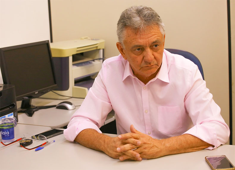 O presidente Sindicato da Indústria da Construção Civil de Teresina (Sinduscon), Francisco Reinaldo
