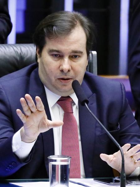 Maia diz que fala de Eduardo é 'repugnante' e passível de punição