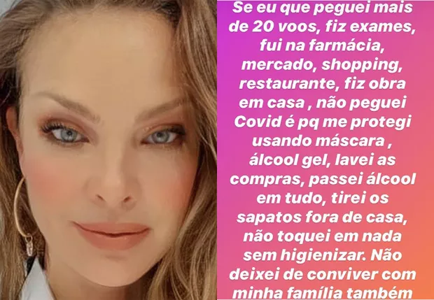 Letícia Birkheuer gera revolta ao minimizar isolamento em post