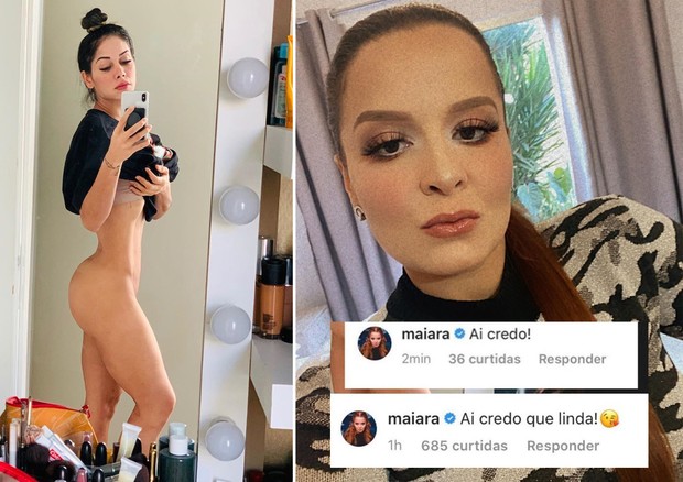 Maiara comenta 