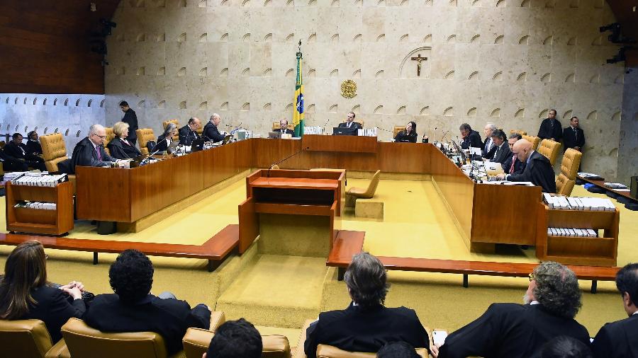 Plenário do STF (Supremo Tribunal Federal) durante julgamento sobre prisão após a segunda instância - Imagem: Carlos Alves Moura/SCO/STF