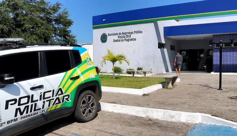  Central de Flagrantes em Parnaíba — Foto: Kairo Amaral/TV Clube 