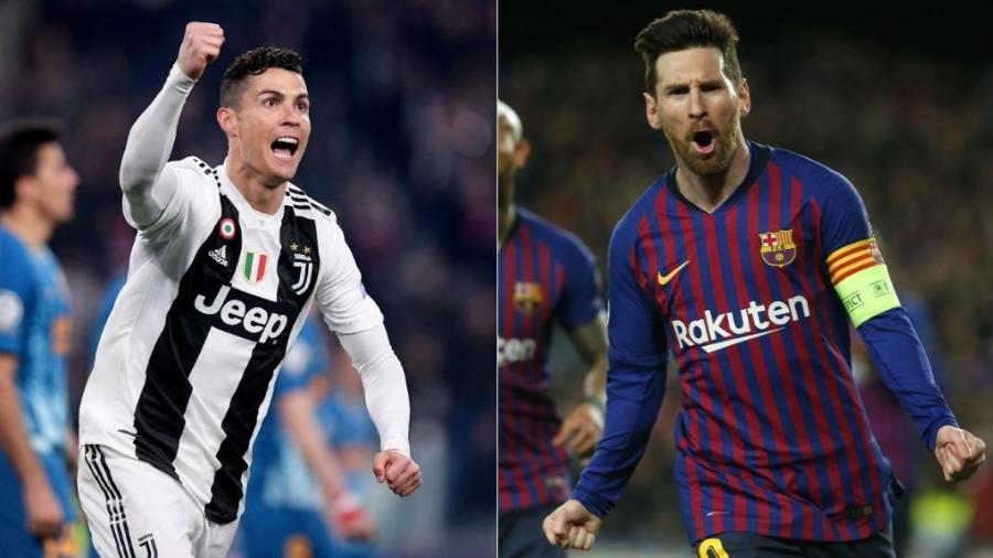 CR7 e Messi têm duelo particular em retomada da Champions