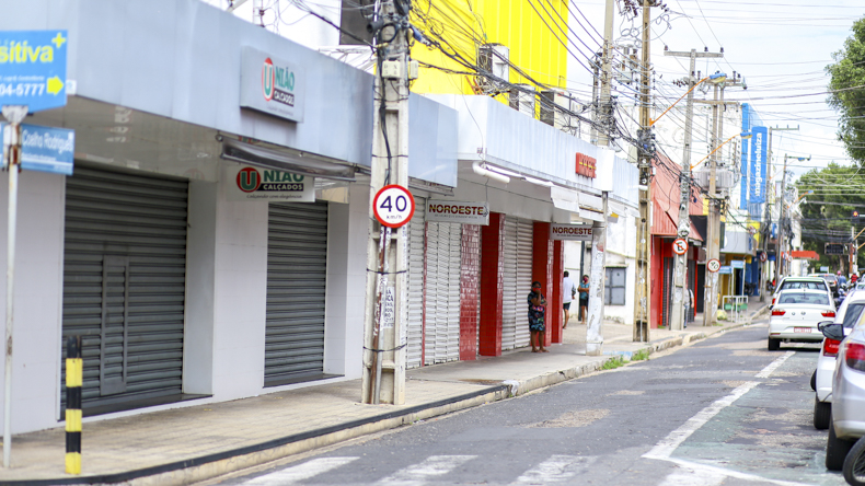 Lojas do Centro de Teresina estarão fechadas nesta sexta-feira (7)