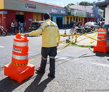 Novo perímetro de isolamento de ruas do Centro passa a valer nesta segunda