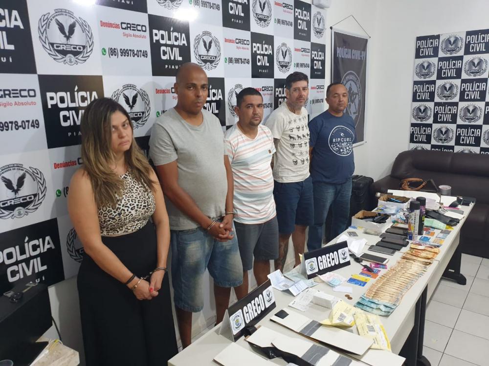 GRECO divulga nomes de integrantes do bando preso no BB da Ceasa