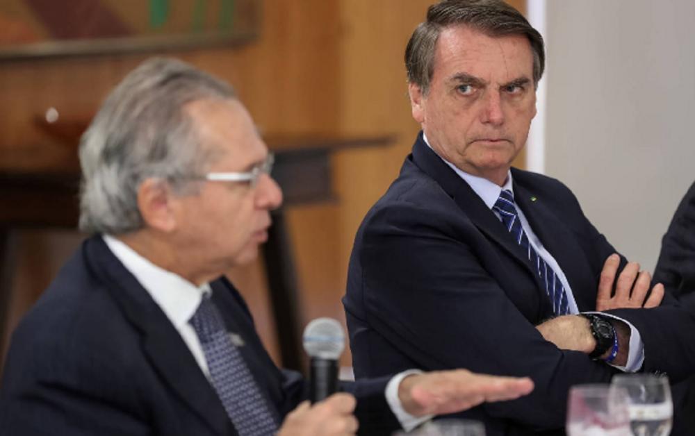 Paulo Guedes e Jair Bolsonaro