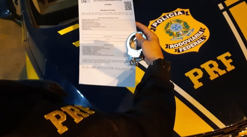 Traficante que estava foragido é preso em ação da PRF na BR-316