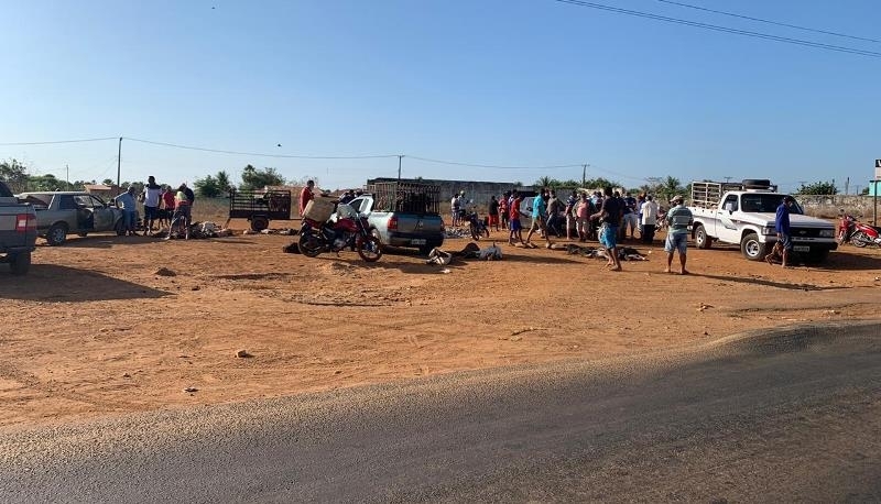Feira clandestina em Campo Maior 