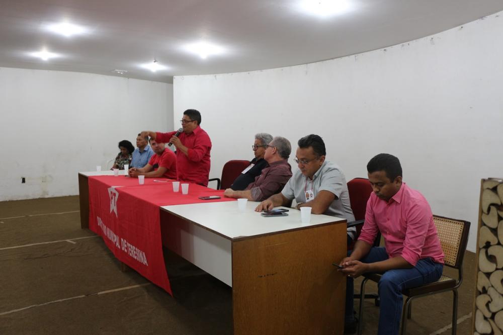 Cícero Magalhães toma posse como presidente do PT de Teresina