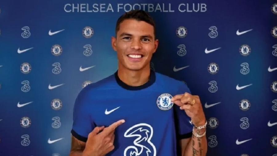 Chelsea anuncia a contratação de Thiago Silva