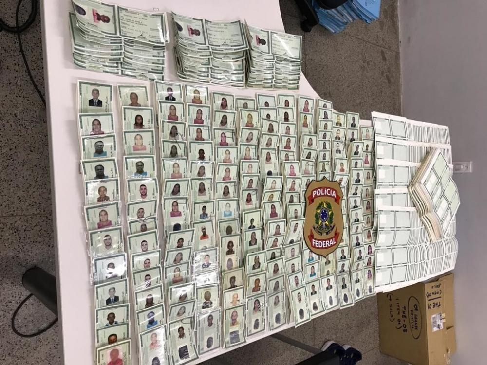 PF deflagra 3ª fase da Operação Grande Família, que investiga falsificação de RGs