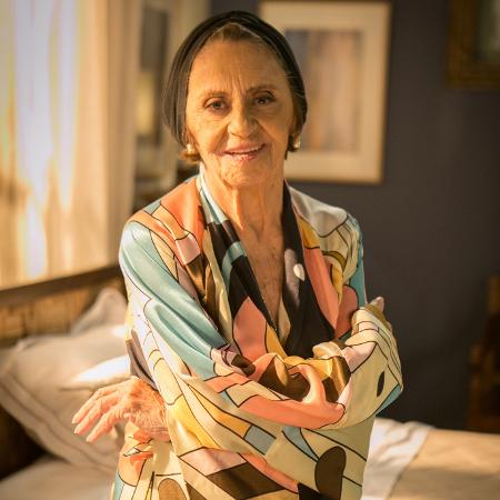 Laura Cardoso comemorou 93 anos neste domingo - Imagem: Raquel Cunha/TV Globo