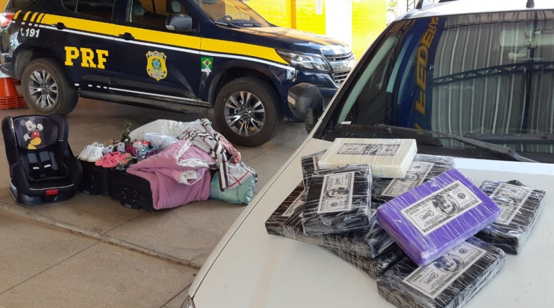 PRF apreende droga avaliada em quase R$ 2 milhões na BR-230
