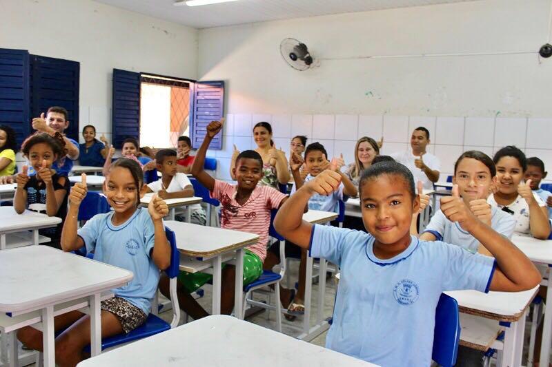 Alunos da rede municipal de Teresina (Foto: Divulgação)