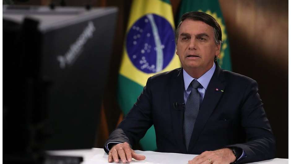 Somos vítimas de campanha de desinformação, diz Bolsonaro