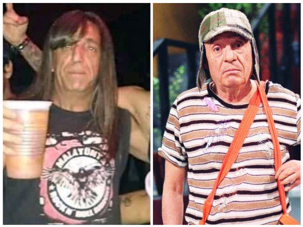 Phil Claudio Gonzáles / Roberto Bolaños como Chaves (Foto: Facebook / Divulgação)