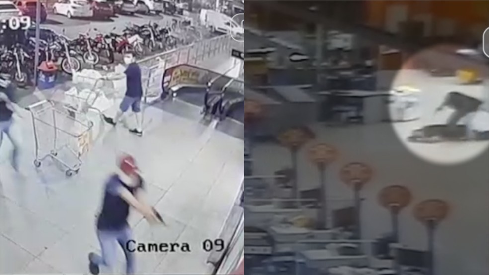 Criminosos roubam joalheria no Carvalho Super e suspeito morre em perseguição